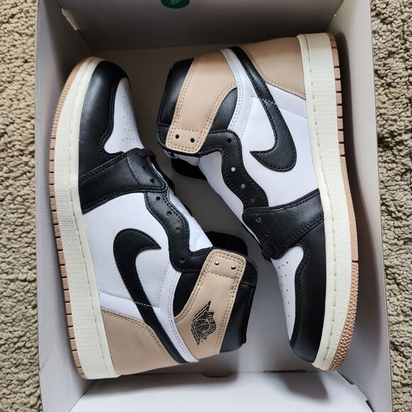 Wmns Air Jordan 1 Retro OG High Latte Brand New Sz 10 - Picture 9 of 10